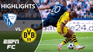 VFL Bochum vs Borussia Dortmund  Full Game Highlights  ESPN FC [upl. by Sulamith]