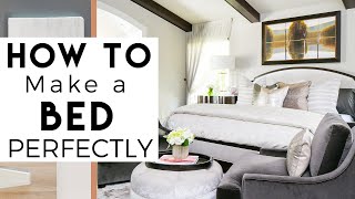 How to Make A Bed  Interior Design [upl. by Layne725]