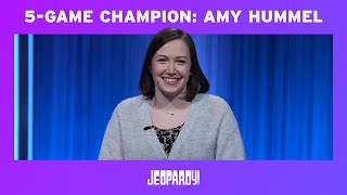 Amy Hummel  Winners Circle  JEOPARDY [upl. by Olva]