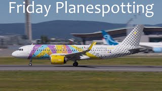 Planespotting Oslo Airport Gardermoen [upl. by Orth]