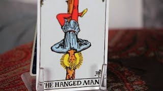 How to Read the Hanged Man Card  Tarot Cards [upl. by Aleik]