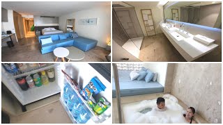 Finest Playa Mujeres Junior Suite Room Tour 4K [upl. by Oicnoel502]