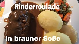 Rinderroulade in brauner Soße Ginwin [upl. by Rector304]