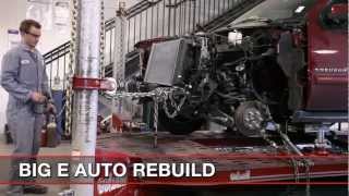 Auto Body Repair  Straighten Frame [upl. by Aicilet]