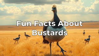 Fun Facts About Bustards [upl. by Colville]