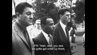 Listening In JFK on Integration in University of Mississippi September 30 1962 [upl. by Nadab]