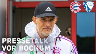 Pressetalk vor FC Bayern  VfL Bochum  Bundesliga  🇩🇪 [upl. by Rento112]