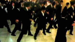 Chasidim dancing at a wedding in Israel [upl. by Nnylf426]