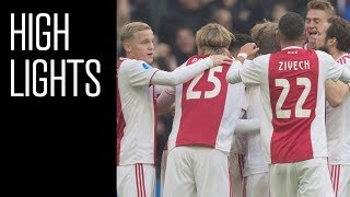 Highlights Ajax  Feyenoord [upl. by Ecirtam]