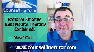 Rational Emotive Behavioural Therapy REBT  Albert Ellis [upl. by Tecla]