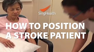 How To Position A Stroke Patient [upl. by Gnirps473]