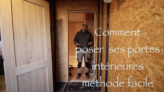 comment poser une porte interieure [upl. by Nemraciram]