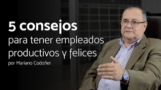 Estratek  5 consejos para tener empleados felices y productivos [upl. by Asselam383]