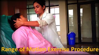 Range of Motion Exercise Procedure [upl. by Noami]