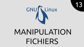 GNULinux 13  manipulation fichiers [upl. by Janet]