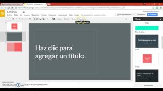 Cómo crear Presentaciones en Google Drive [upl. by Gorlin]