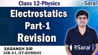 Electrostatics Revision PART 1 Physics Class 12 JEE NEET [upl. by Tu]