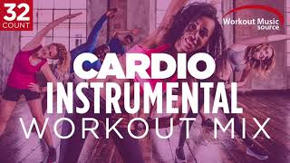 Workout Music Source  Cardio Instrumental Workout Mix  32 Count 140 BPM [upl. by Sibella]