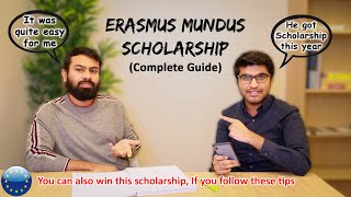 ERASMUS MUNDUS SCHOLARSHIP Complete Guide How to apply Eligibility Benefits and More  ENG SUBS [upl. by Trebleht]