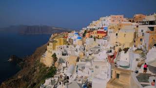 Santorini Greece Port Overview  Europe Cruise  Princess Cruises [upl. by Alwitt]