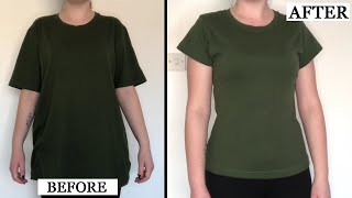 How To Resize a TShirt [upl. by Nylecoj589]