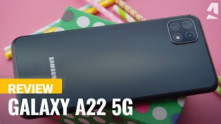 Samsung Galaxy A22 5G review [upl. by Ajnotal284]