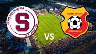 Saprissa derrota 10 a Herediano en la jornada 13 [upl. by Euv87]