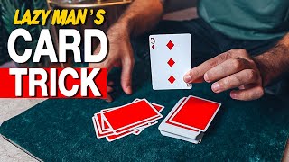 My FAVORITE SelfWorking Card Trick NEVER Touch The Deck [upl. by Patterman]