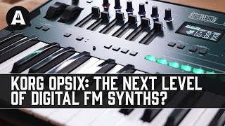 Korg OPSIX Altered FM Synthesizer  Taking Digital Synths to a Whole New Level [upl. by Legnaros]