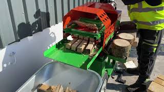 Firewood and Kindling Maker  Electric Log and Board Splitter [upl. by Amiel]