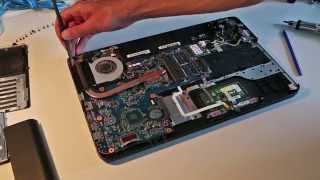 Toshiba Satellite Pro C850 Repair and Upgrade Guide [upl. by Aynotan]