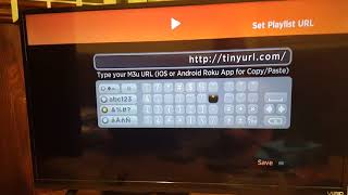 How to configure m3u playlist player for Roku IPTV [upl. by Llirred906]