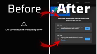 Live streaming has been restored  How to fix quotLive streaming isnt available right nowquot 2024 [upl. by Xerxes]