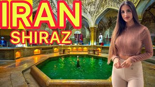 IRAN 🇮🇷 Shiraz historical vakil bath  walking in shiraz [upl. by Ardnat]