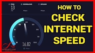 How to Check Your Internet SPEED [upl. by Suoilenroc151]