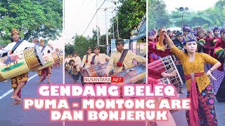 3 Barungan Gendang Beleq nyongkolan bikin seru Puma Bagu Bonjeruk [upl. by Aremat981]