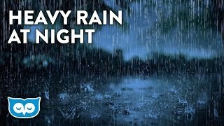 Heavy Rain Sounds At Night With No Thunder  2 Hours Rainstorm  Heavy Rain Sounds for Sleeping [upl. by Moise458]