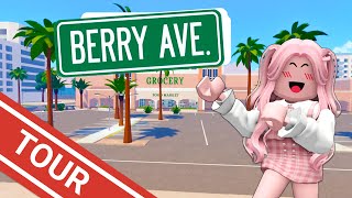 BERRY AVENUE NEW GAME TOUR  ROBLOX [upl. by Ynnod]