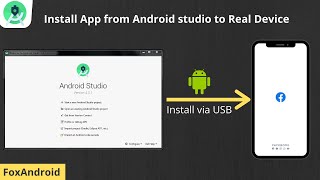 How to directly install app from Android studio to your mobile  Android studio tutorial [upl. by Eleinad165]