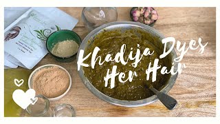 How to Mix Henna for Hair with Amla and Aloe  Color Hair Growth Moisture [upl. by Freeland]