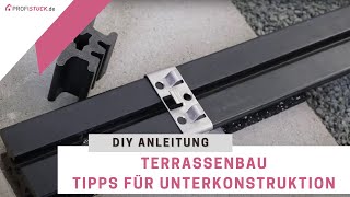 Kovalex® Unterkonstruktion für den Terrassenbau [upl. by Siramaj204]