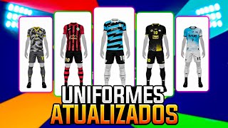 UNIFORMES MAIS BONITOS DO EFOOTBALL 2025 MOBILE [upl. by Goines]