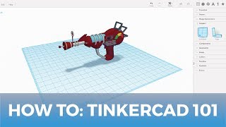 How To Use Tinkercad 3D Design Software 101 [upl. by Anjela578]