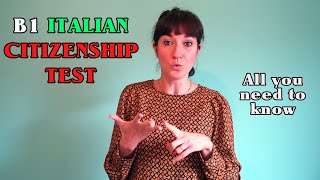 B1 Italian Citizenship test  B1 Cittadinanza [upl. by Ennaylloh]