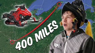 Snowmobiling across the midwest The longest ride ever [upl. by Dlonra]