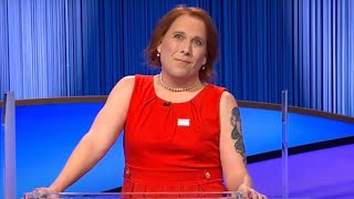 Amy Schneiders Shocking Jeopardy Defeat [upl. by Enajaras250]