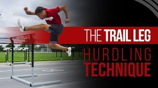 Hurdle Technique  Trail Leg Mechanics amp Drills [upl. by Lleinad]