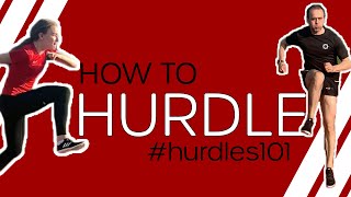 HOW TO HURDLE in 30 SECONDS Learn the basic hurdling techniques [upl. by Rudolf511]