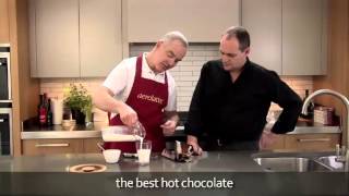 How to make a hot chocolate using an aerolatte milk frother [upl. by Gerald]