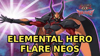 YuGiOh GX Tag Force 1  Elemental Hero Flare Neos Deck [upl. by Marb]